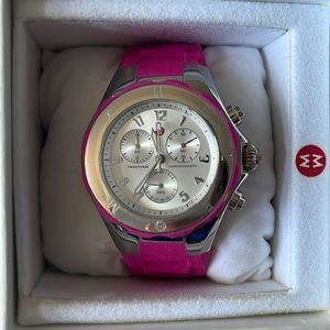 Michele Tahitian Jelly Watch ~Pink~Rare